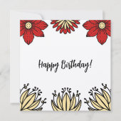 Frida Collectie Birthday Kaart (Voorkant)