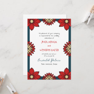 Frida Collectie Wedding Invitation Kaart