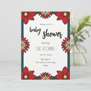 Frida Collection Baby shower Invitation