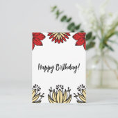 Frida Collection Carte d'anniversaire (Debout devant)