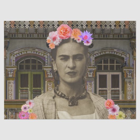 Frida Decoupage Tissuepapier (Voorkant)