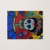 Frida Dia de Los Muertos Puzzle (Horizontal)