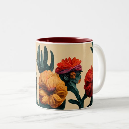 Frida Flower Mug (Devant droit)