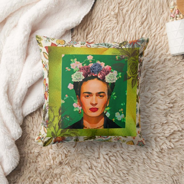 Frida Flowers Sierkussen (Deken)
