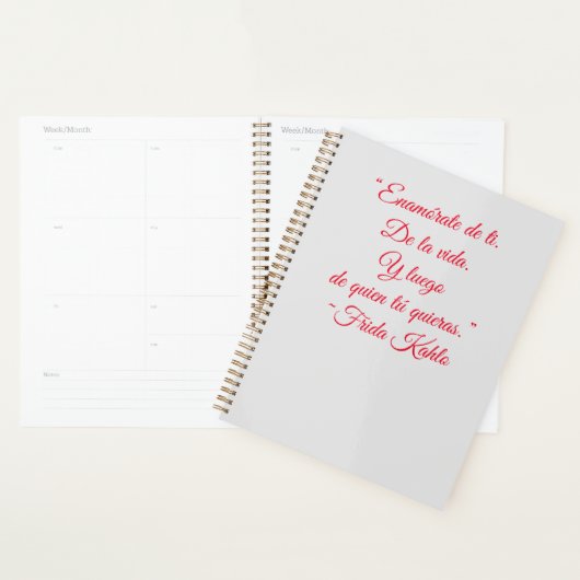 Frida Geïnspireerde Planner (Display)