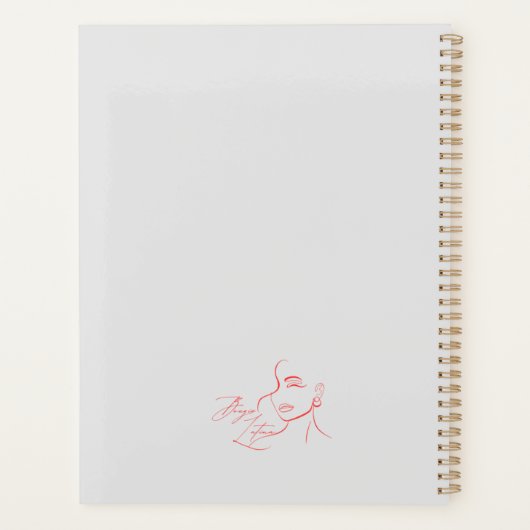 Frida Geïnspireerde Planner (Achterkant)