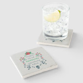 Frida Kahlo | Árbol De La Esperanza Stenen Onderzetter (Zijkant)