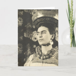 Frida Kahlo bedriegt Originele Charola Kaart