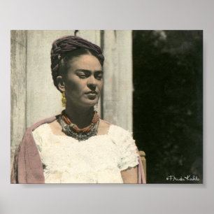 Frida Kahlo Blush Foto Poster