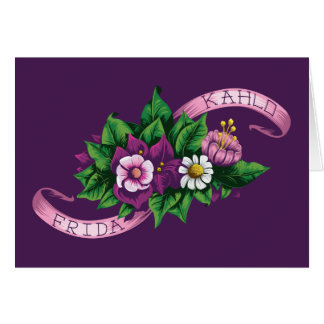 Frida Kahlo | Bouquet floral pourpre