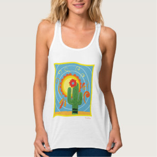 Frida Kahlo Cactus Graphic Tanktop