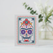 Frida Kahlo | Calavera Briefkaart (Staand voorkant)