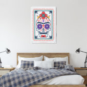 Frida Kahlo | Calavera Canvas Afdruk (Insitu (Slaapkamer))
