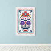 Frida Kahlo | Calavera Canvas Afdruk (Insitu (Houten vloer))
