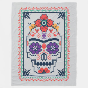 Frida Kahlo   Calavera Fleece Deken
