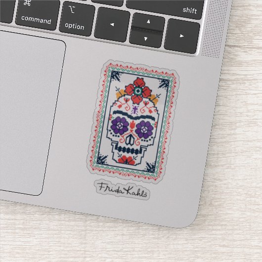 Frida Kahlo | Calavera Sticker (Detail)