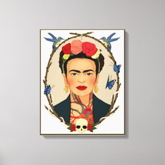 frida kahlo canvas (Voorkant)