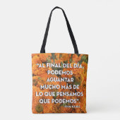 Frida Kahlo Canvas tas (Achterkant)