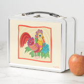 Frida Kahlo Chicken Graphic (In situ)