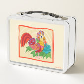 Frida Kahlo Chicken Graphic (Achterkant)