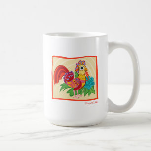 Frida Kahlo Chicken Graphic Koffiemok