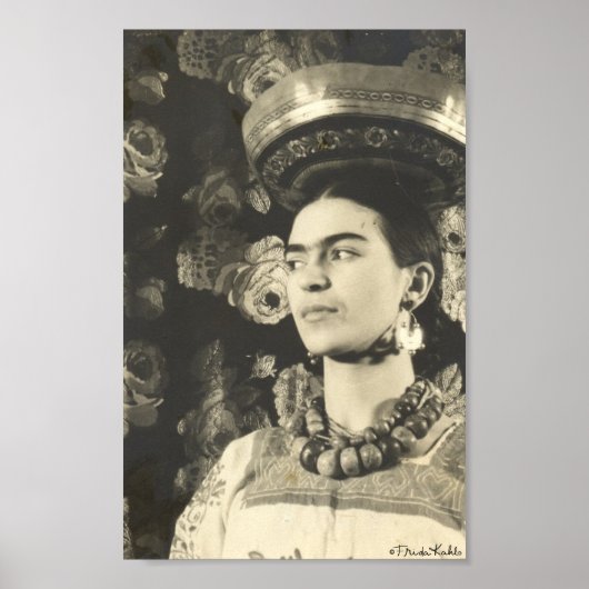 Frida Kahlo con Charola Original Poster (Voorkant)