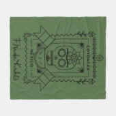 Frida Kahlo | Coyoacá n Fleece Deken (Voorkant (Horizontaal))