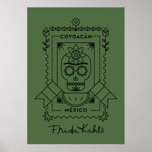 Frida Kahlo Coyoacá n Poster