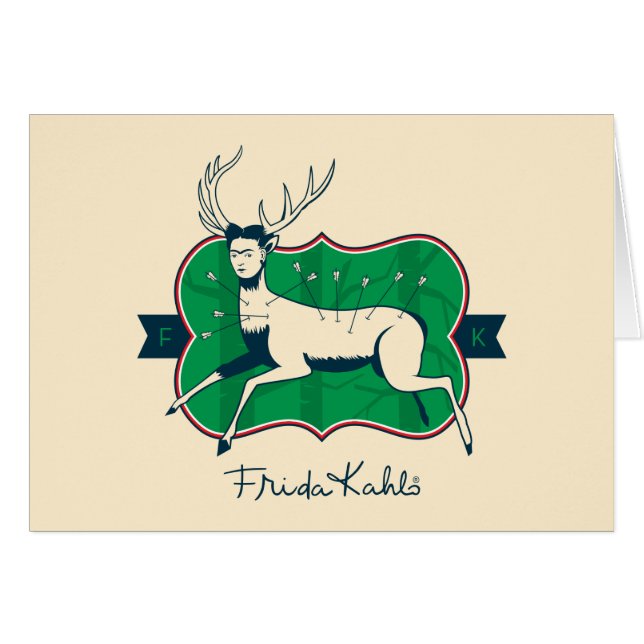 Frida Kahlo | De gewonde deer (Voorkant Horizontaal)