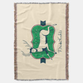 Frida Kahlo | De gewonde deer Deken (Voorkant Verticaal)