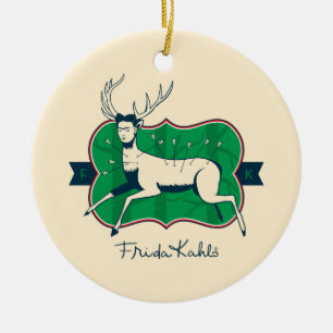 Frida Kahlo   De gewonde deer Keramisch Ornament