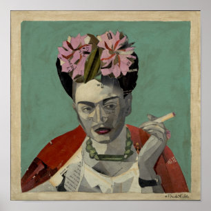 Frida Kahlo door Garcia Villegas Poster