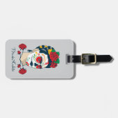 Frida Kahlo | El Día de los Muertos Bagagelabel (Voorkant horizontaal)