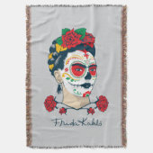 Frida Kahlo | El Día de los Muertos Deken (Voorkant Verticaal)