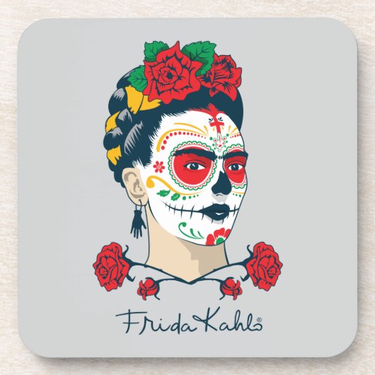 Frida Kahlo | El Día de los Muertos Drankjes Onderzetter (Voorkant)