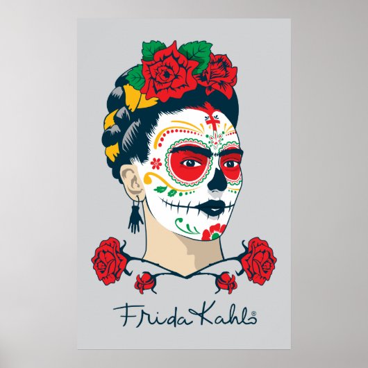 Frida Kahlo | El Día de los Muertos Poster (Voorkant)