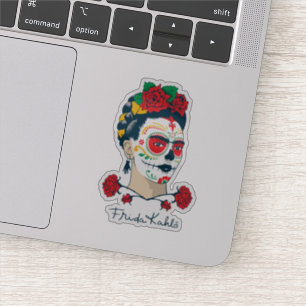 Frida Kahlo   El Día de los Muertos Sticker