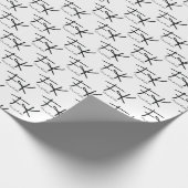 Frida Kahlo "FK" Monogram Signature Pattern Cadeaupapier (Hoek)