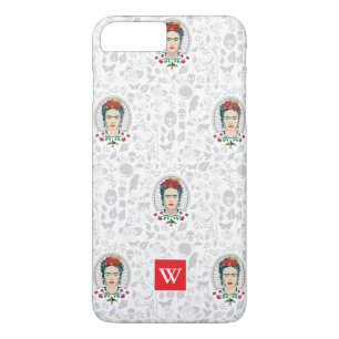 Frida Kahlo Floral iPhone 8 Plus / 7 Plus Hoesje