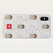 Frida Kahlo |  Floral Case-Mate iPhone Case (Achterkant (horizontaal))