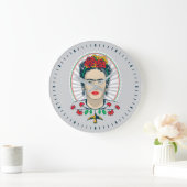 Frida Kahlo |  Floral Grote Klok (Huis)