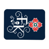 Frida Kahlo | Floral Tribute Magneet (Horizontaal)