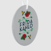 Frida Kahlo | Floral Typografie Ornament (voorkant)