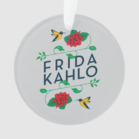 Frida Kahlo | Floral Typografie Ornament (voorkant)