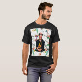 Frida Kahlo Flowers Classic T-Shirt (Voorkant volledig)