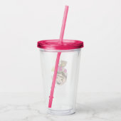 Frida Kahlo | FridaMoji - A.K. Acryl Drinkbeker (Achterkant)