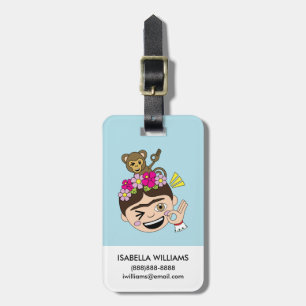 Frida Kahlo   FridaMoji - A.K. Bagagelabel