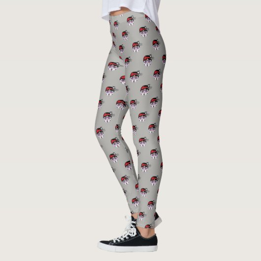 Frida Kahlo | FridaMoji - Dag van de dood Leggings (Links)