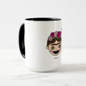Frida Kahlo | FridaMoji - Happy Frida Mok (Voorkant links)