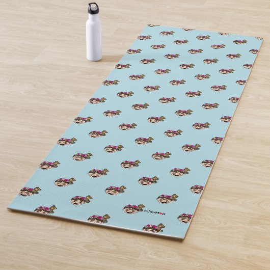 Frida Kahlo | FridaMoji - Happy Frida Yogamat (In situ)